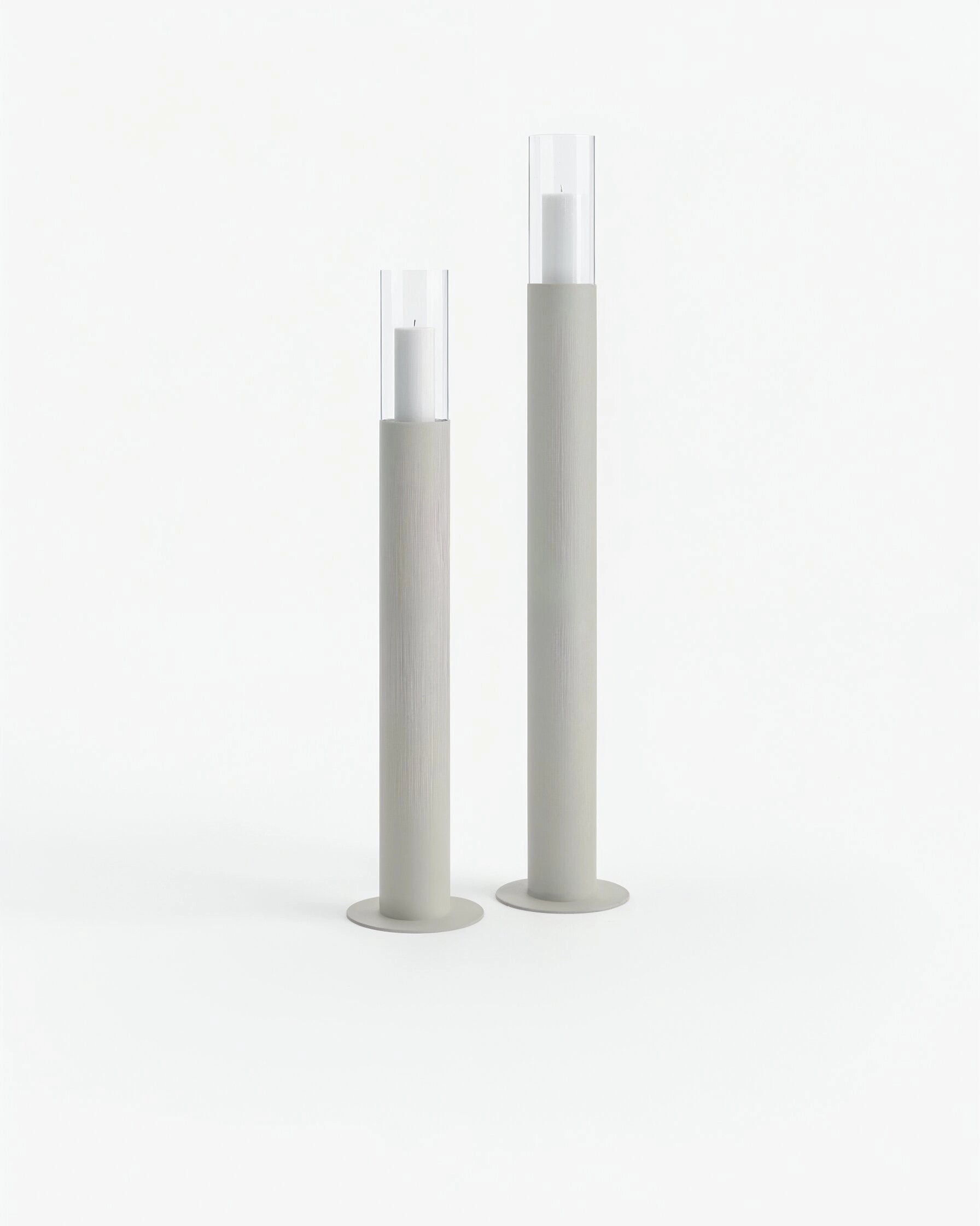 Thomas Bodenkerzenhalter - 2er-Set - Beige